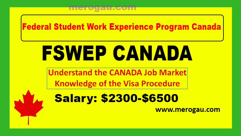 Federal Student Work Experience Program Canada