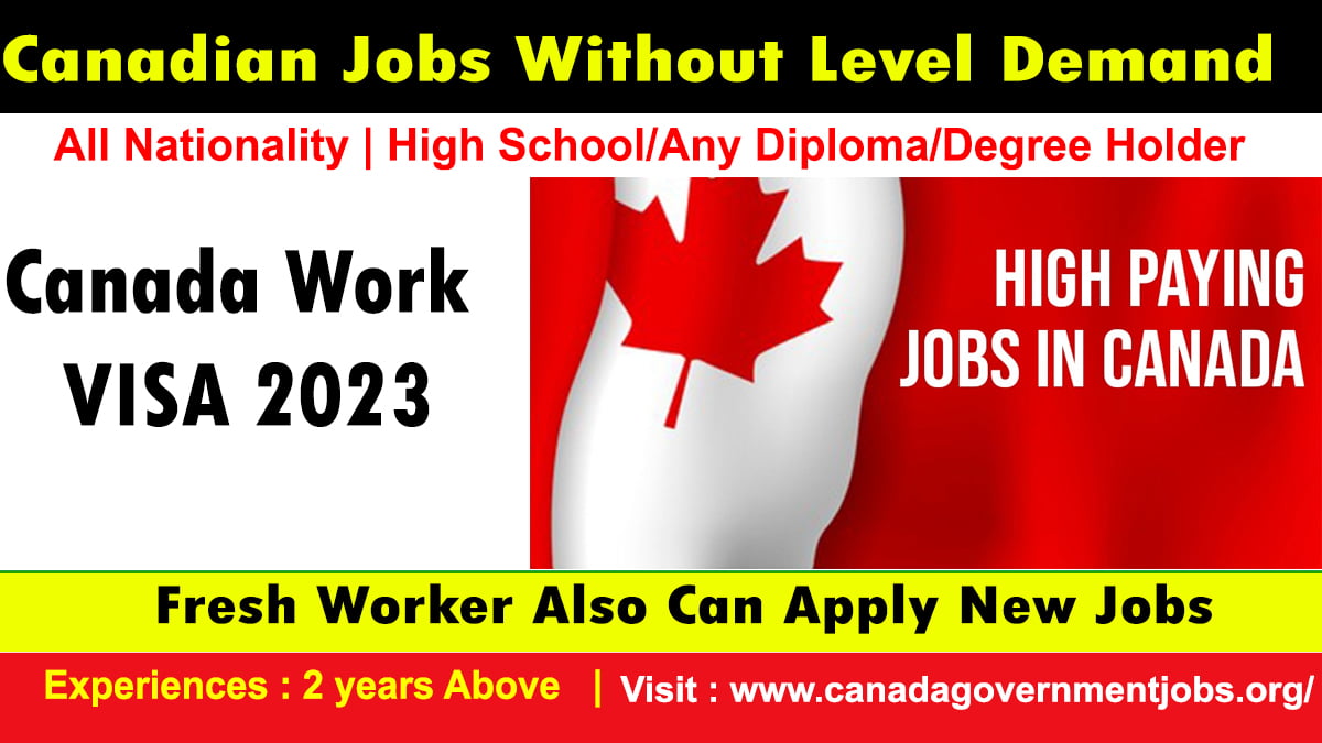 Canadian Jobs Without Level Demand 2023 Allocation-Working With Open