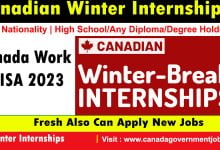 Canadian Winter Internships 2023 for Students-Submit Your CV (Resume)