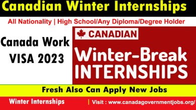 Canadian Winter Internships 2023 for Students-Submit Your CV (Resume)