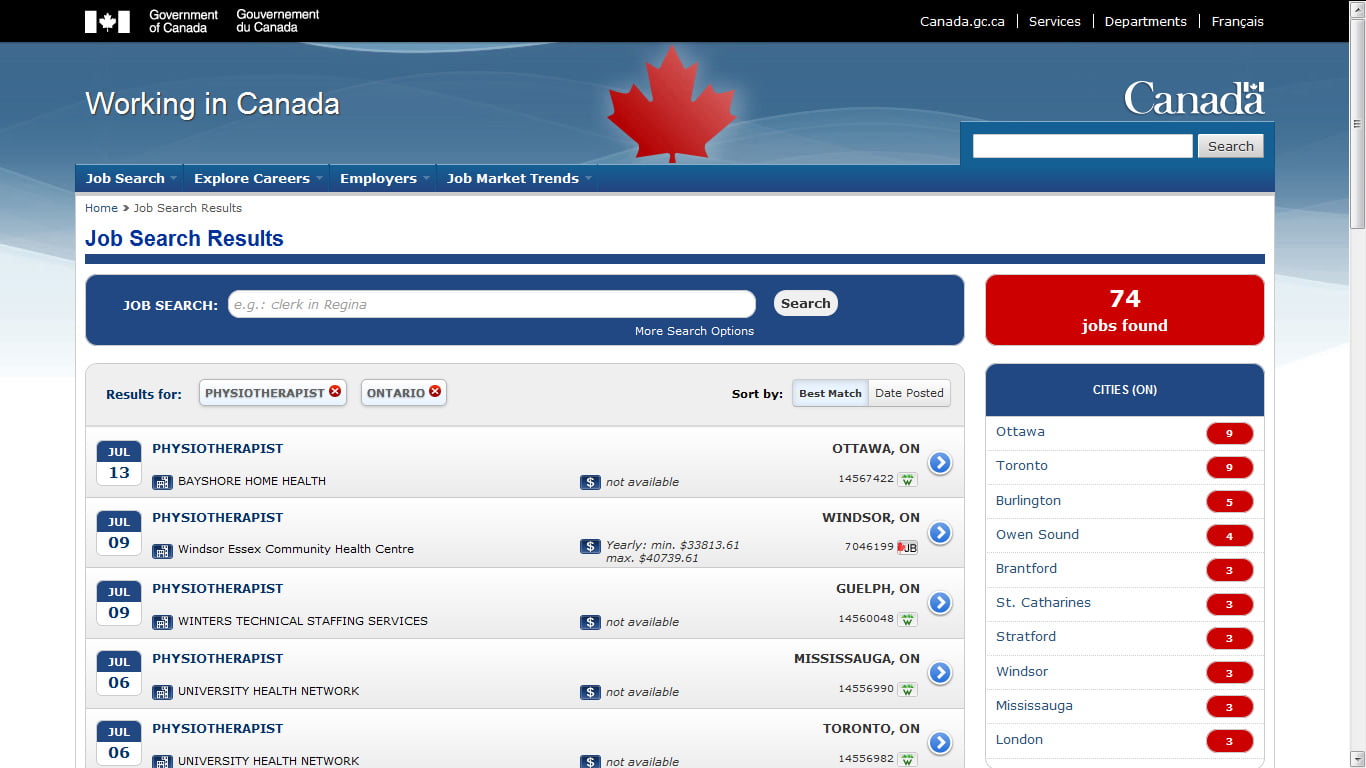 A Step-by-Step Guide to Search Jobs in Canada - Canada Government Jobs