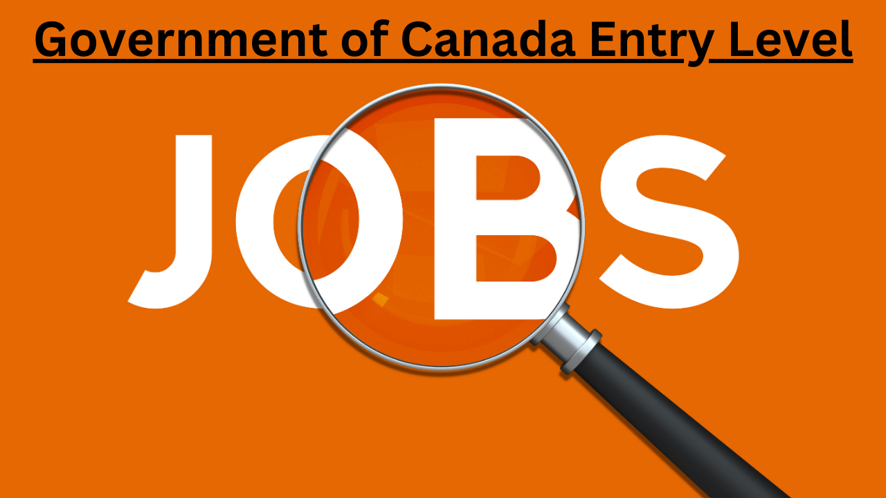 Government of Canada Entry Level Jobs